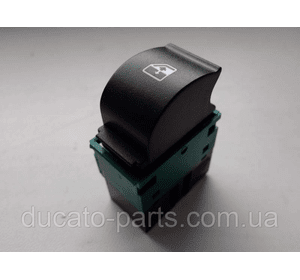 Кнопка склопідіймача ліва (чорна) Fiat Doblo 735417033