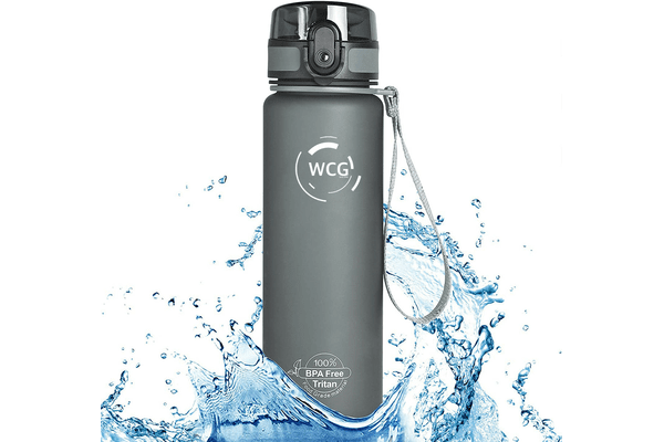 Спортивна Пляшка для води WCG Grey 0.5 л - NaVolyni.com