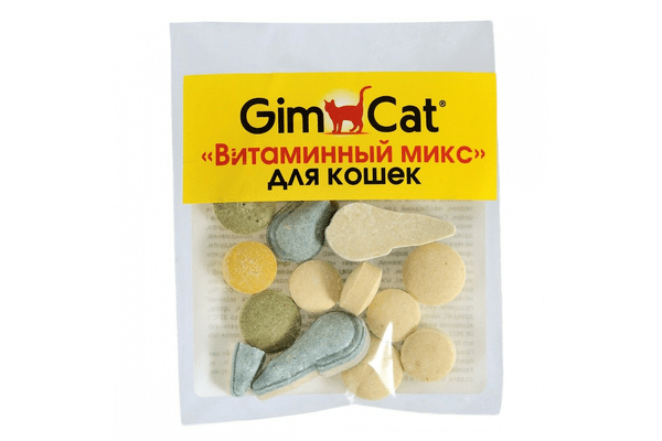 Вітаміни GimCat для котів мікс 12 табл Сузір'я - NaVolyni.com