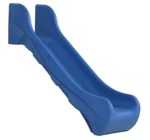 Гірка для дитячого майданчика Bronco 242 см. HDPE пластик Синій