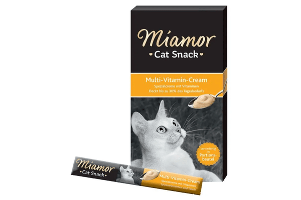 Паста Miamor Cat Snack Multi Vitamin Cream для зміцнення імунітету у кішок (90г) - NaVolyni.com