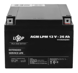 Акумулятор AGM LPM 12V - 26 Ah