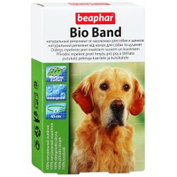 Beaphar Bio band ошейник для собак и щенков антипаразитарный ошейник с натуральными маслами для собак и щенков Артикул: 10665 Длина : 65 см