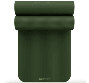 Килимок для йоги Hop-Sport HS-NB015GM NBR 1,5 см темно-зелений