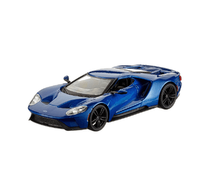 Автомодель — FORD GT (блакитний металік, сріблястий металік, 1:32)