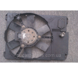 Дифузор радіатора з вентилятором Fiat Ducato 1347951080, 6940235000099, 1323254080, 125339