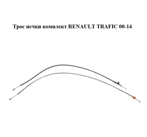 Трос печки  комплект RENAULT TRAFIC 00-14 (РЕНО ТРАФИК) (7701473284)