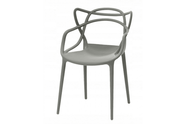 Крісло стілець для кухні вітальні барів Bonro B-486 сіре (4 шт) - NaVolyni.com