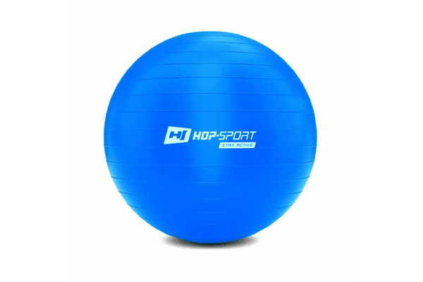 Фітбол Hop-Sport 65cm HS-R065YB blue + насос - NaVolyni.com