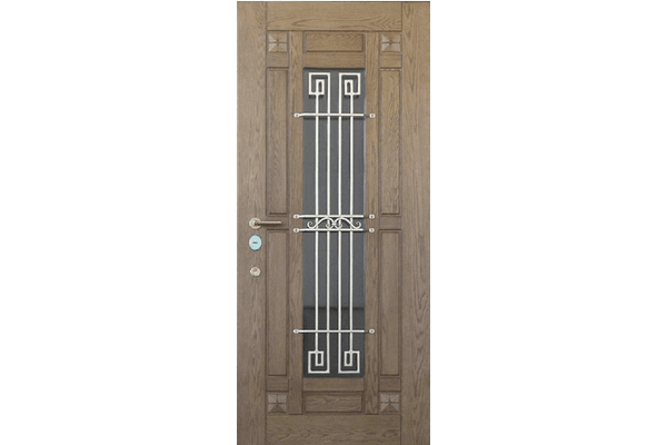 Вхідні металеві двері (зразок 100) - NaVolyni.com