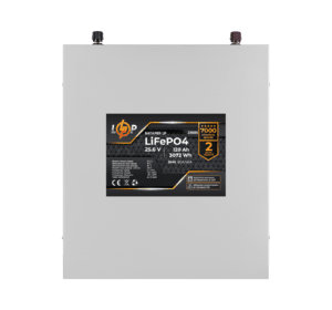 Акумулятор LP LiFePO4 25,6V - 120 Ah (3072Wh) (BMS 80A/40А) метал для ДБЖ