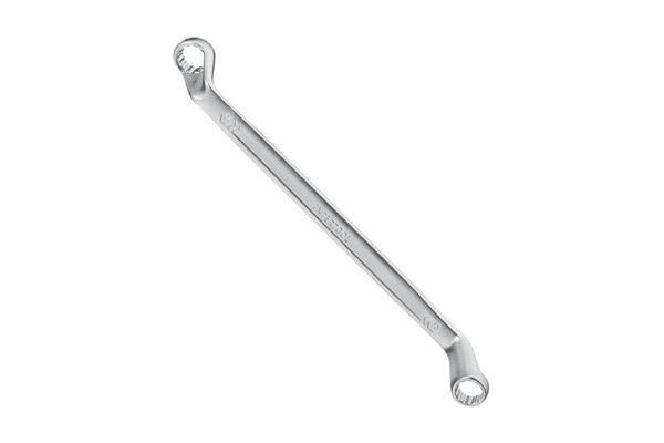 Ключ накидний 10-11 мм, CrV, покриття сатин-хром PROF DIN3113 INTERTOOL XT-1210 - NaVolyni.com
