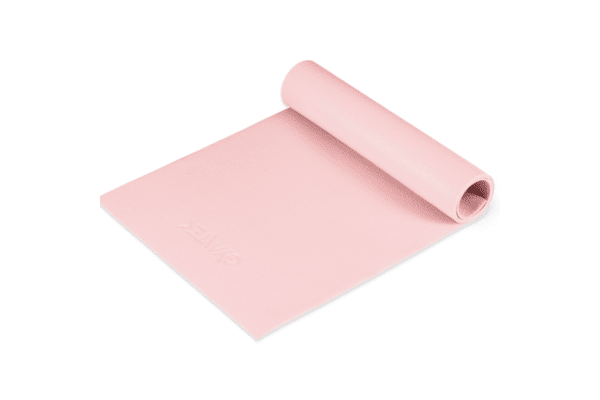 Килимок (мат) для фітнесу та йоги Gymtek 0,5 см рожевий - NaVolyni.com