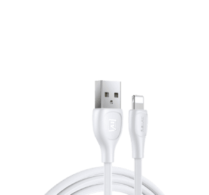 Кабель Remax Lesu Pro USB 2.0 to Lightning 2.1A 1M Белый (RC-160i-w)
