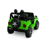 Дитячий електромобіль Caretero (Toyz) Jeep Rubicon Green - NaVolyni.com, Фото 2