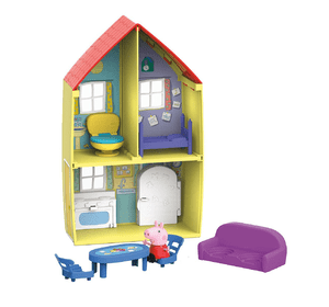 Ігровий набір Peppa — ДОМІК ПЕППИ (будиночок із меблями, фігурка Пеппи)