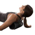 Масажний ролик для йоги та фітнесу York Fitness EVA 33,6 х 14,4см чорний - NaVolyni.com, Фото 2
