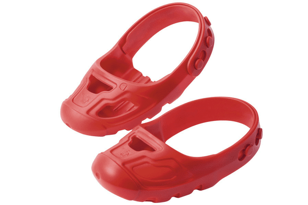 Захисні насадки BIG для взуття з липучками, р-р 21-28, червоні, 12міс.+ - NaVolyni.com