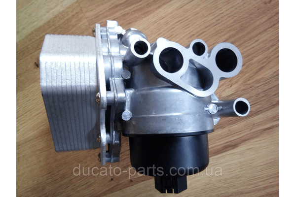 Корпус оливного фільтра з охолоджувачем (теплообмінник) Citroen Jumper III 1103 Q1 - NaVolyni.com