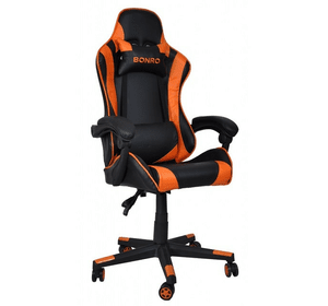 Крісло геймерське Bonro B-2013-2 оранжеве