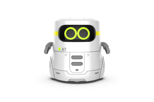 Розумний робот із сенсорним керуванням і навчальними картками — AT-ROBOT 2 (білий, озвуч.укр) - NaVolyni.com