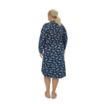 Жіночий комплект бавовняний для сну халат і сорочка 58 - NaVolyni.com, Фото 5