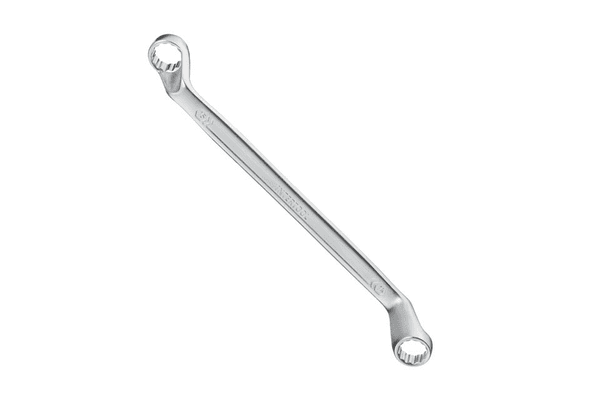 Ключ накидний 14-15 мм, CrV, покриття сатин-хром PROF DIN3113 INTERTOOL XT-1214 - NaVolyni.com