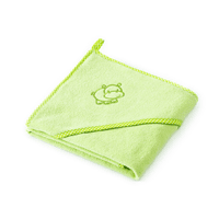 Дитячий махровий рушник Sensillo Hippo Green