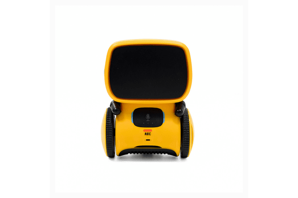 Інтерактивний робот з голосовим керуванням – AT-ROBOT (жовтий, озвуч.укр.) - NaVolyni.com