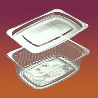 Пластикова упаковка для салатів, креманки