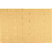 Панель стінова 3D SW-00001909 жовто-пісочний 700х770х2мм (D)