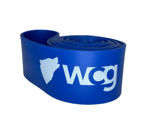 Резинка-еспандер 30-90 кг для тренувань та фітнесу WCG Level 5 (64 мм)