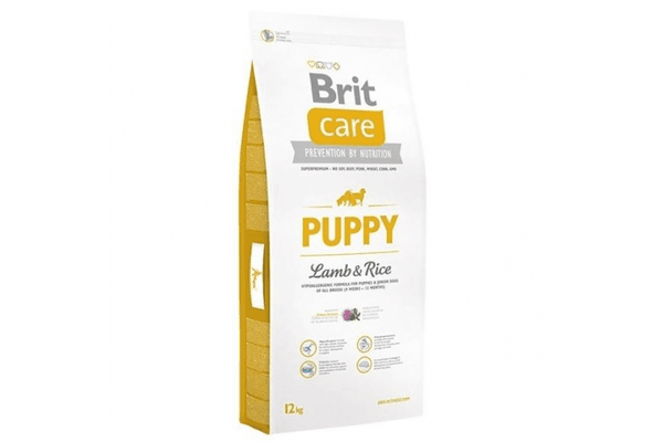 Brit Care Puppy All Breed Lamb & Rice. Брит корм для щенков мелких и средних пород с ягненком и рисом.12 КГ - NaVolyni.com