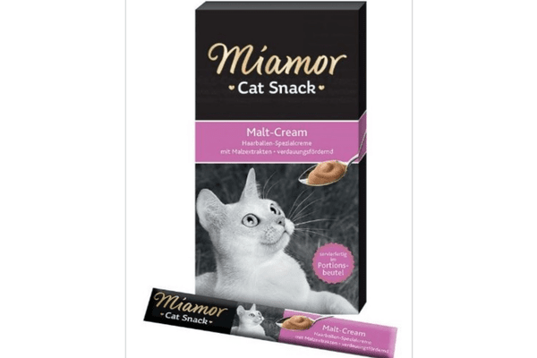Miamor Cat Snack Malt Cream паста для виведення волосяних кульок у котів (90г) - NaVolyni.com