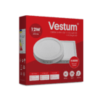 Круглий світлодіодний накладний світильник Vestum 12W 4000K 220V 1-VS-5302 - NaVolyni.com, Фото 3