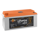 Акумулятор LP LiFePO4 24V (25,6V) - 100 Ah (2560Wh) (BMS 150/75А) пластик LCD - NaVolyni.com, Фото 3