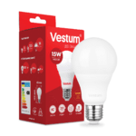 Світлодіодна лампа Vestum A65 15W 3000K 220V E27 1-VS-1102 - NaVolyni.com, Фото 1