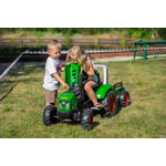 Дитячий трактор на педалях з причепом Falk 2021AB (колір – зелений) - NaVolyni.com, Фото 4