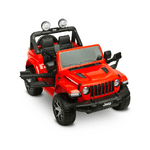 Дитячий електромобіль Caretero (Toyz) Jeep Rubicon Red - NaVolyni.com, Фото 4
