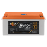 Акумулятор LP LiFePO4 для ДБЖ LCD 12V (12,8V) - 202 Ah (2586Wh) (BMS 100A/50A) пластик - NaVolyni.com, Фото 1