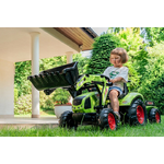 Дитячий трактор на педалях з причепом, переднім та заднім ковшами Falk 2070Y CLAAS ARION (колір – зелений) - NaVolyni.com, Фото 4