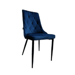 Стілець крісло для кухні, вітальні, кафе Bonro B-426 синє - NaVolyni.com, Фото 1