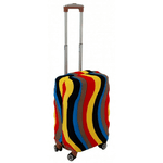 Чохол для валізи Bonro середній різнокольоровий L - NaVolyni.com, Фото 4
