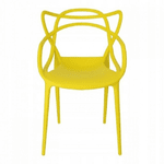 Крісло стілець для кухні вітальні барів Bonro B-486 жовте - NaVolyni.com, Фото 2