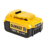 Акумуляторна батарея DeWALT DCB182, 18 V XR Li-Ion, 4.0 Аг, світлова індикація, 0.61 кг. - NaVolyni.com, Фото 2