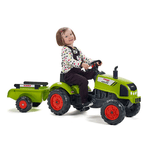 Дитячий трактор на педалях з причепом Falk 2041C CLAAS ARION (колір – зелений) - NaVolyni.com, Фото 5