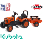 Дитячий трактор на педалях Falk 2065AB KUBOTA M7171 - NaVolyni.com, Фото 1