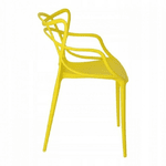 Крісло стілець для кухні вітальні барів Bonro B-486 жовте - NaVolyni.com, Фото 4