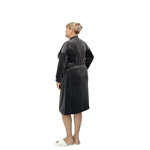Жіночий велюровий халат на запах 58 - NaVolyni.com, Фото 3
