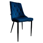 Стілець крісло для кухні, вітальні, кафе Bonro B-426 синє - NaVolyni.com, Фото 2